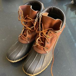 Brand New L.L. Bean 8” Tumbled Leather Boots